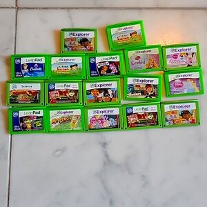 LeapFrog LeapPad explorer games (lot of  17 games) Games only